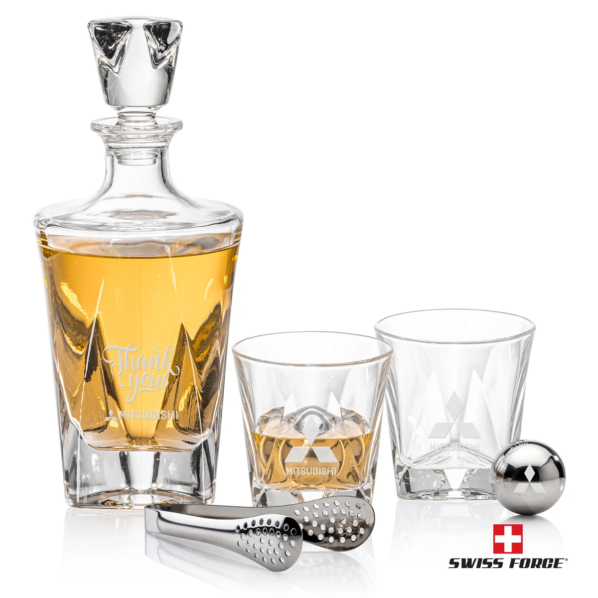 Oakhaven Decanter Set & Ice Balls 1