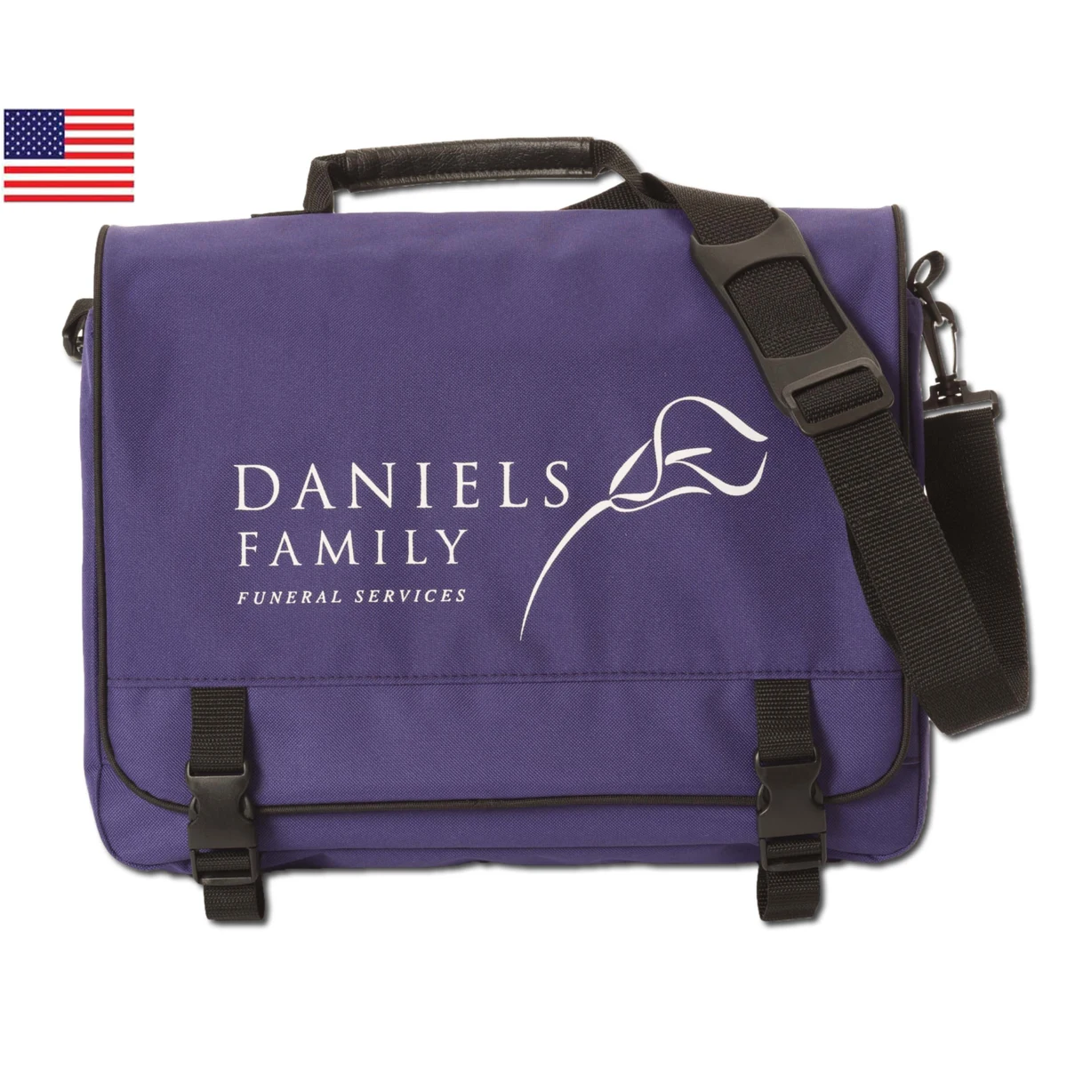 Park Avenue Flap Over Briefcase 1