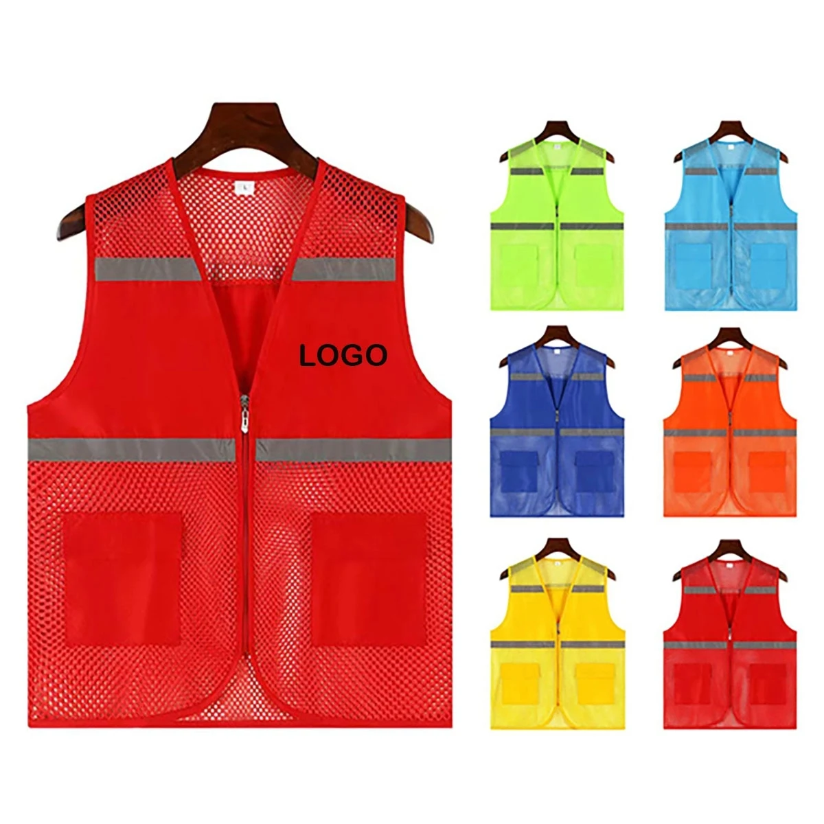 Mesh Volunteer Safety Vest 1