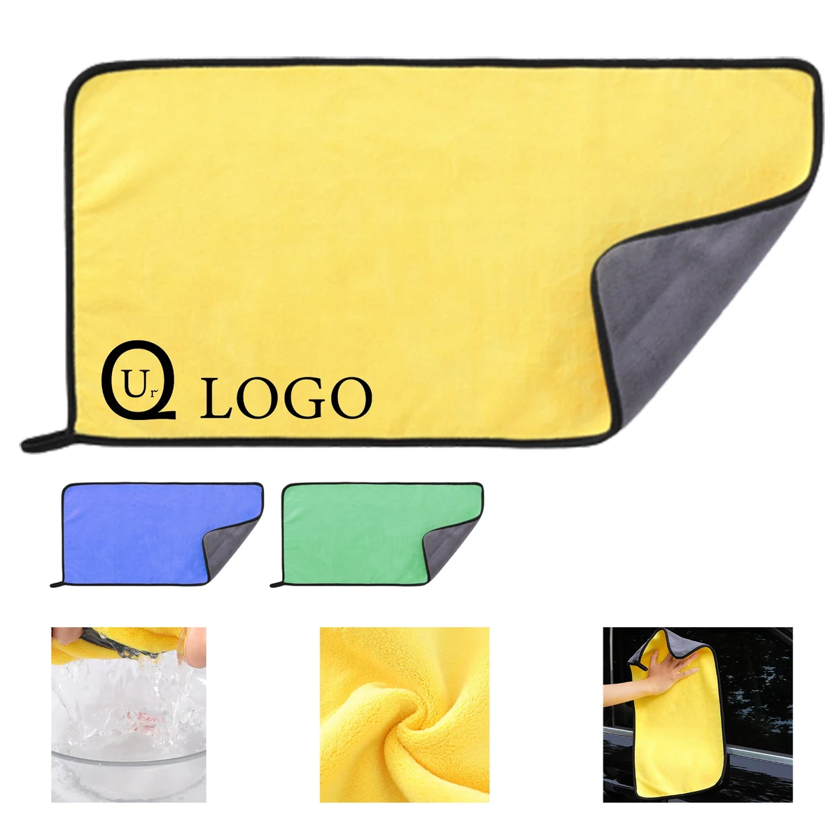 11.8 X 23.62 Inch Car Microfiber Drying Towel 1