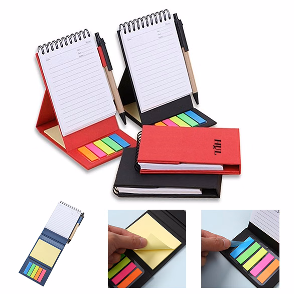 3D Pop-Up Sticky Notes Creative Kraft Coil Combo