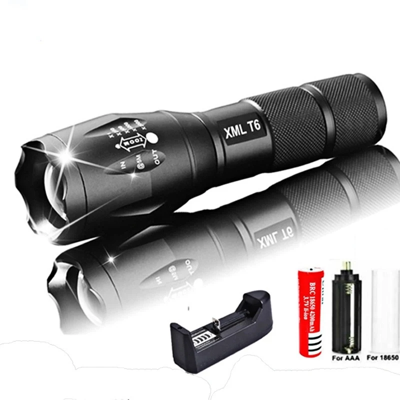 Led Mini Flashlights Rechargeable 1