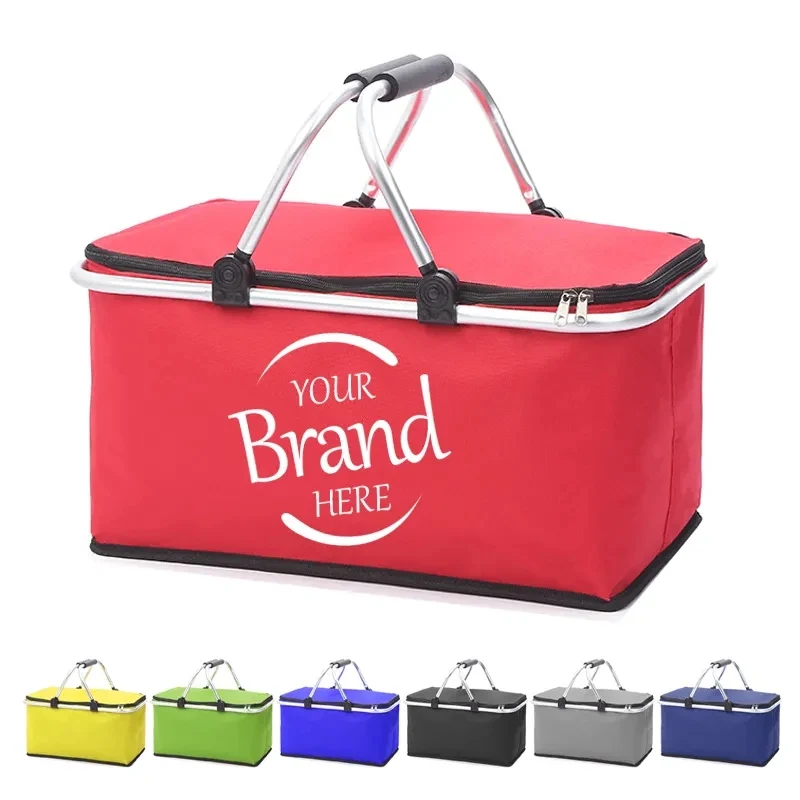 Oxford Folding Picnic Basket 1