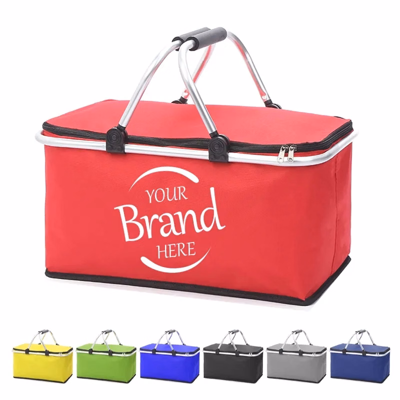 Oxford Folding Picnic Basket