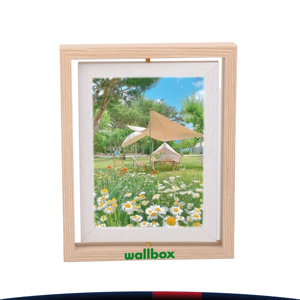 7 inches Simple Rotated Stereoscopic Frame 1