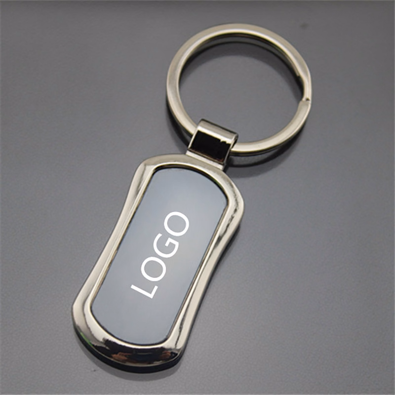 Waist-Shaped Zinc Alloy Key Chain