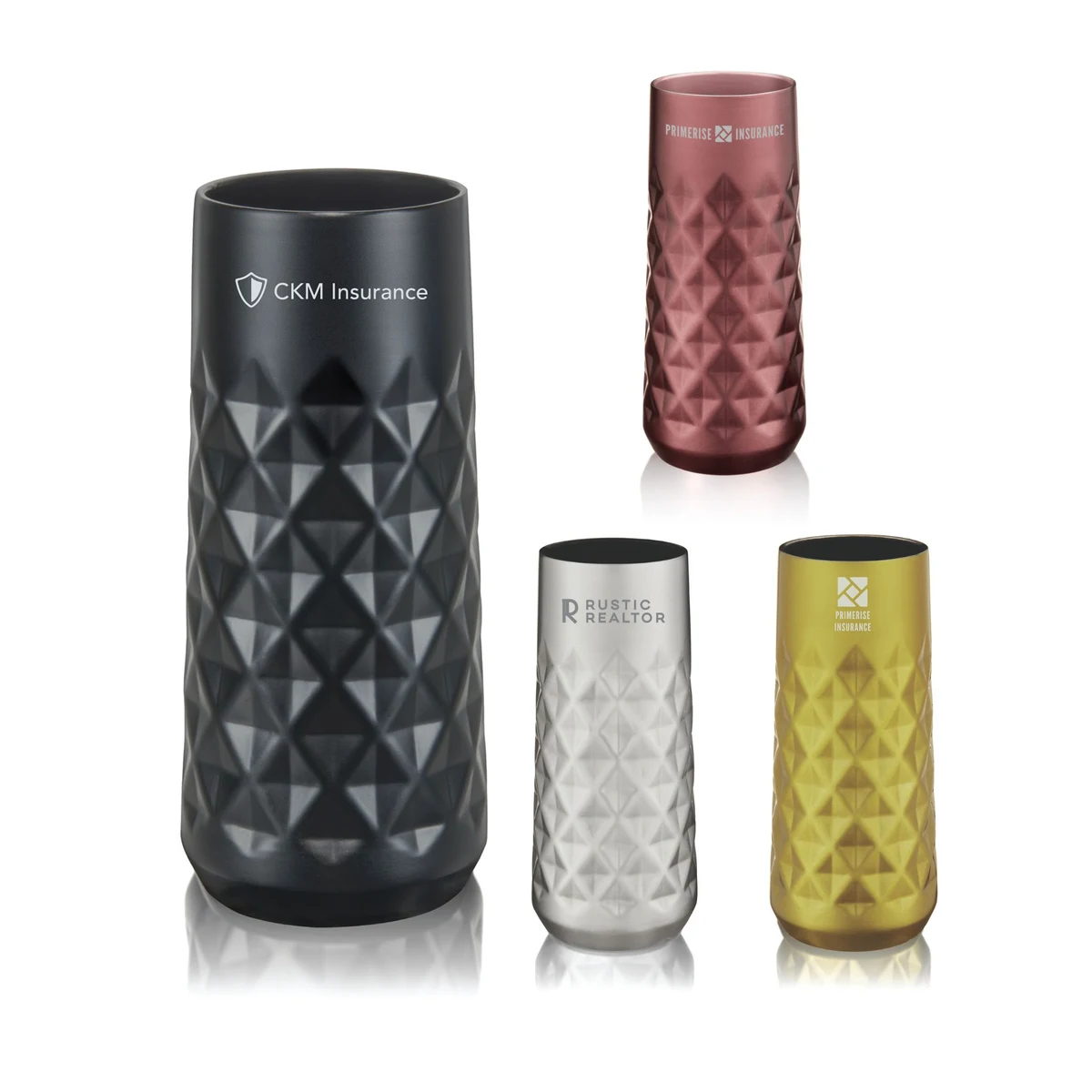 Viski® Paragon Stainless Steel Champagne Flute 1
