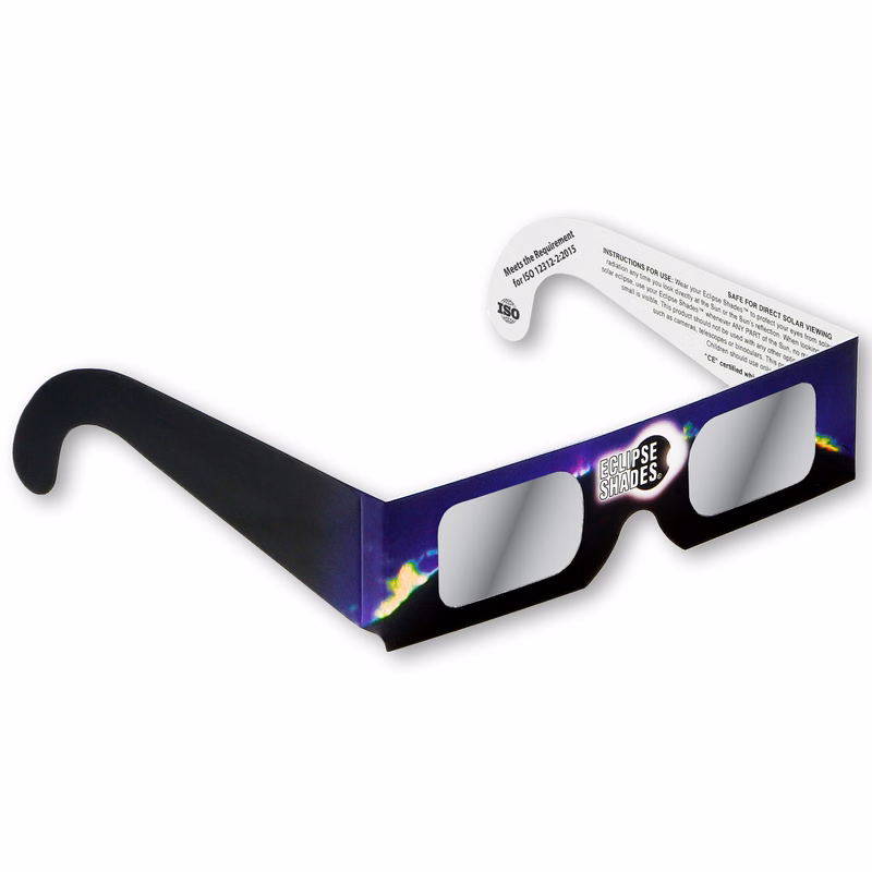 Eclipse Glasses - Safe Solar Viewers - Stock Blue