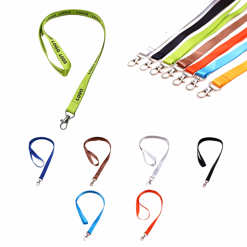 Custom Logo Badge Holder Lanyard