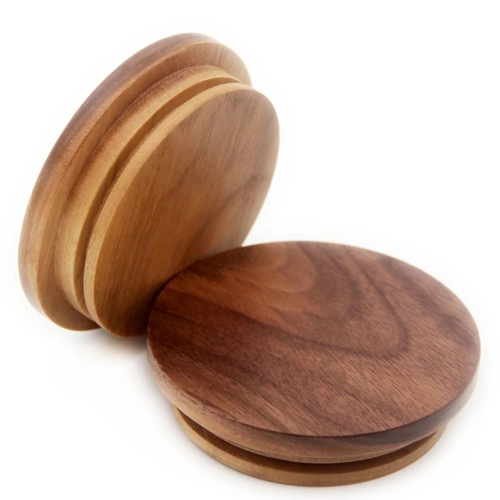 Black walnut glass lid 1