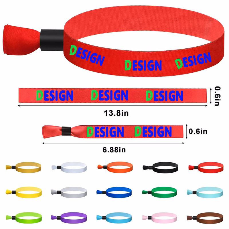Disposable Colored Wristbands For Events
