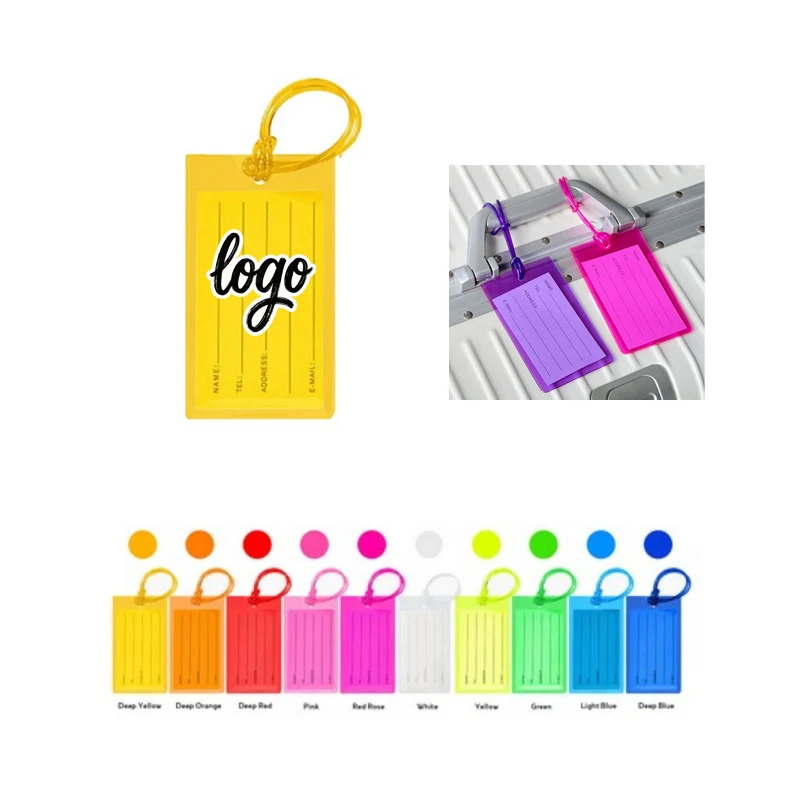 Clear Luggage Tag 1