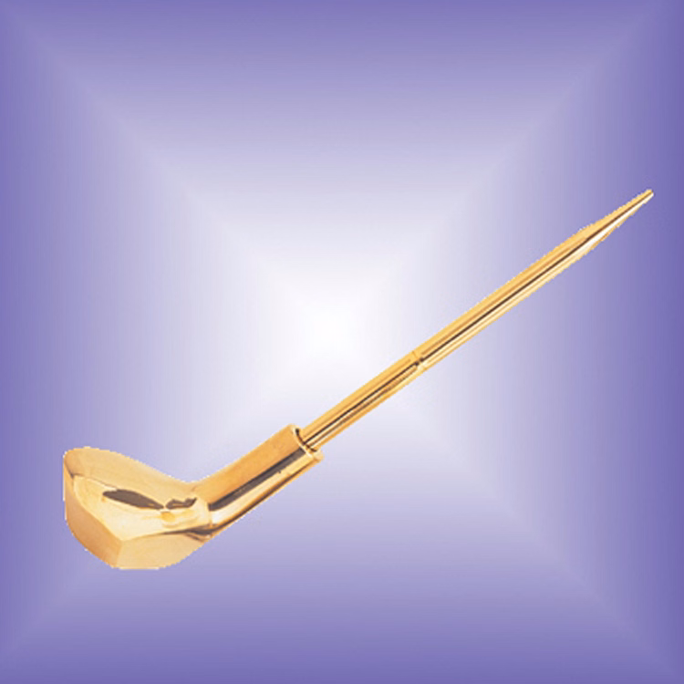 Solid Brass Pen Holder