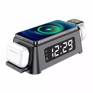 Fast Charging Station with Digital Clock