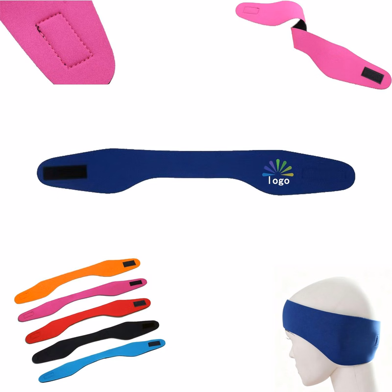 Custom Full Color Logo Swim Ear Protection Headband