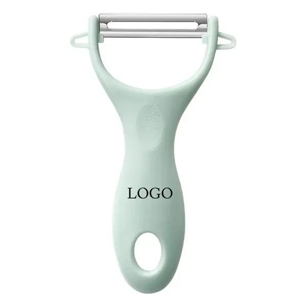 Custom Stainless Steel Vegetable Peeler with Non-Slip Handle — Kitchen Promo 1