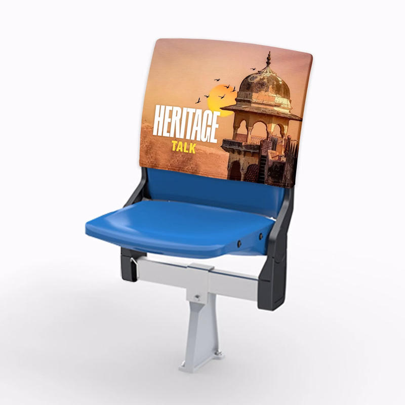 20" x 18" Custom Stadium Chair Back Cover - Double sided