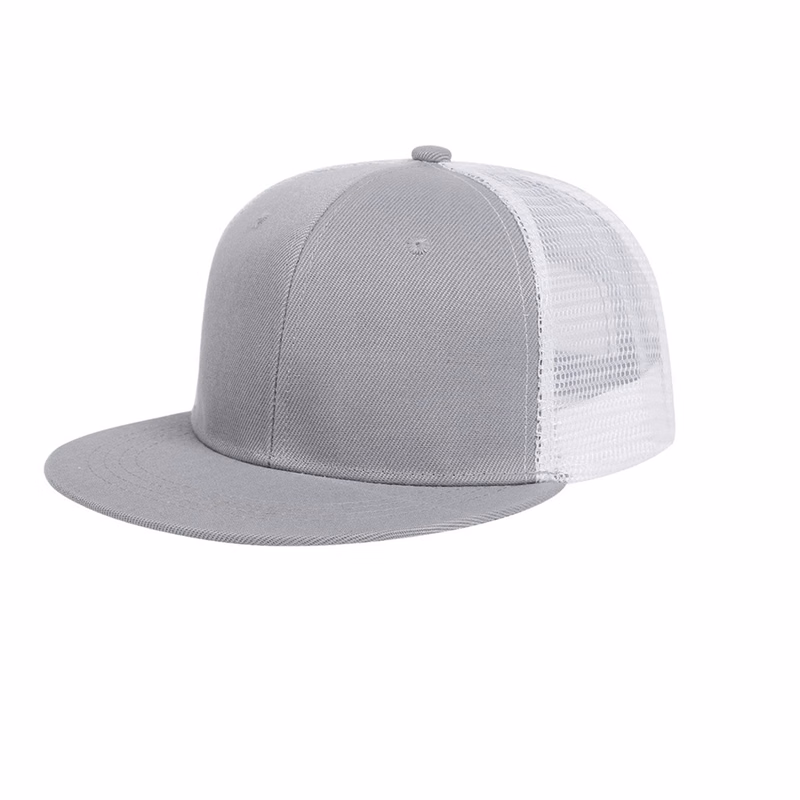 Six Panel Structured Trucker Cap With Mesh Back