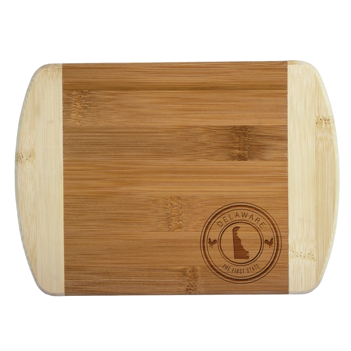 Delaware State Stamp 2-Tone Bar Board 1
