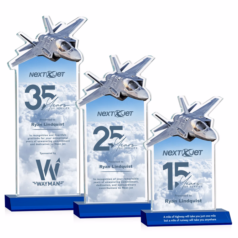 Top Gun VividPrint™ Award - Blue