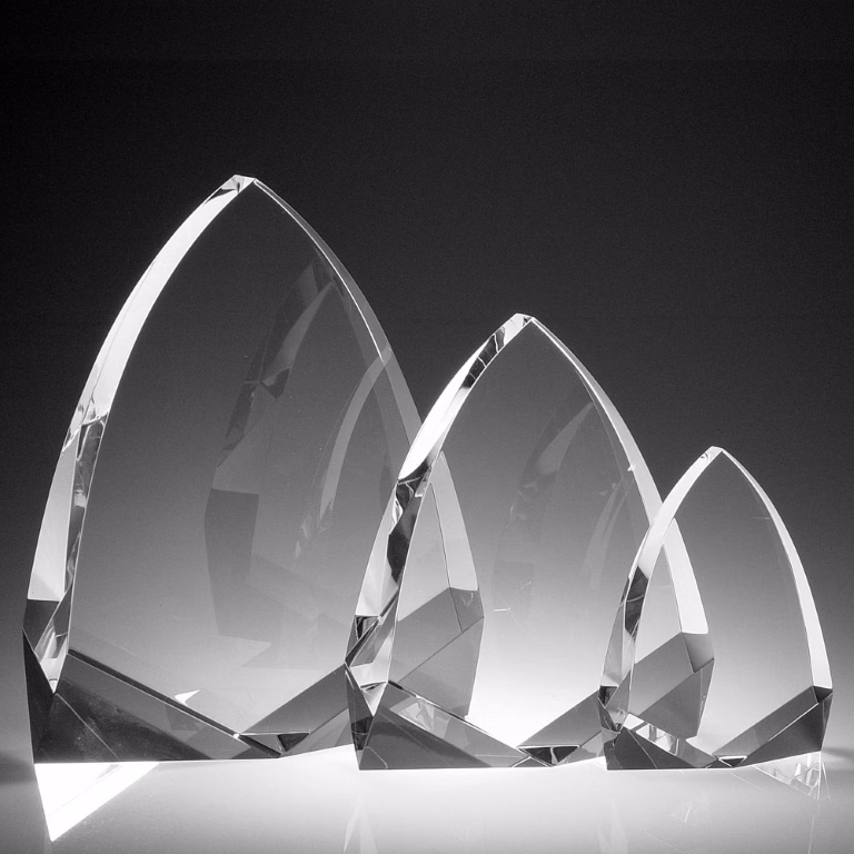 Medium Cathedral Crystal Award