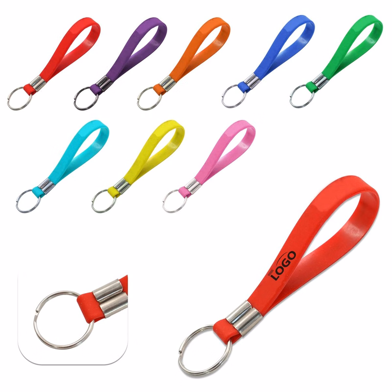 Custom Printed Silicone Key Tag