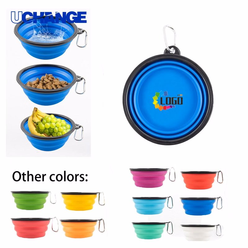 Collapsible Silicone Bowl Dish for Pets