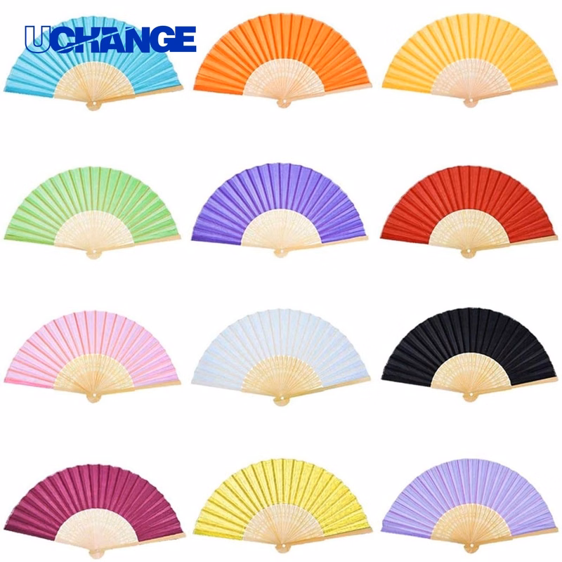 Bamboo Folding Hand Fan Tool