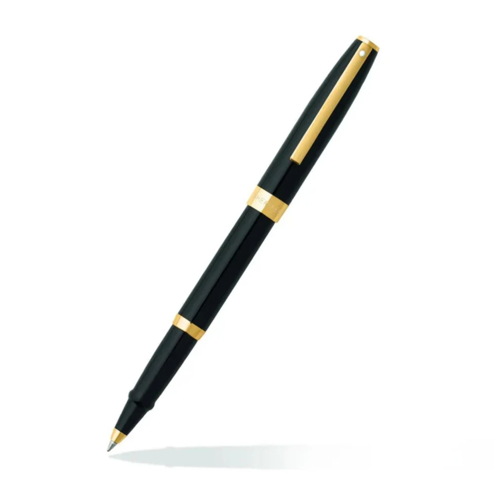 SHEAFFER® SAGARIS 9475 Gloss Black Barrel Trim Executive Rollerball Pen w/ Gift Box 1