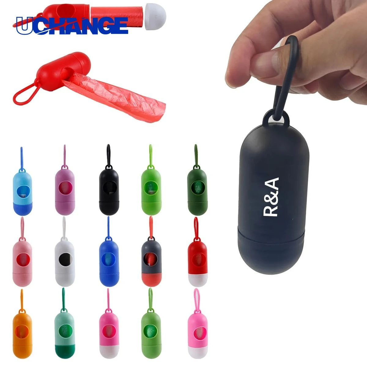 Pet Dog Poop Bag with Dispenser for Waste 1