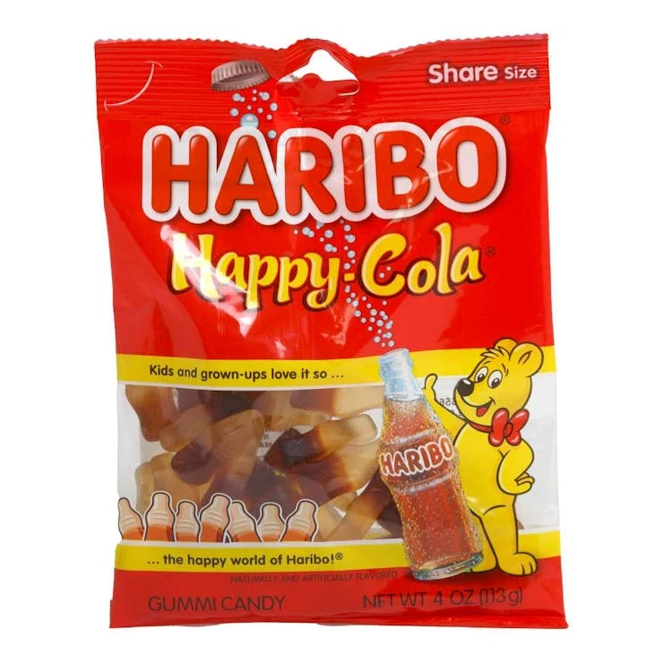 Haribo Happy Cola Gummi Candy - 4 oz 1