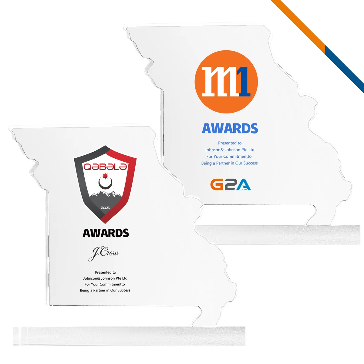 Vorie Missouri Crystal Award 1