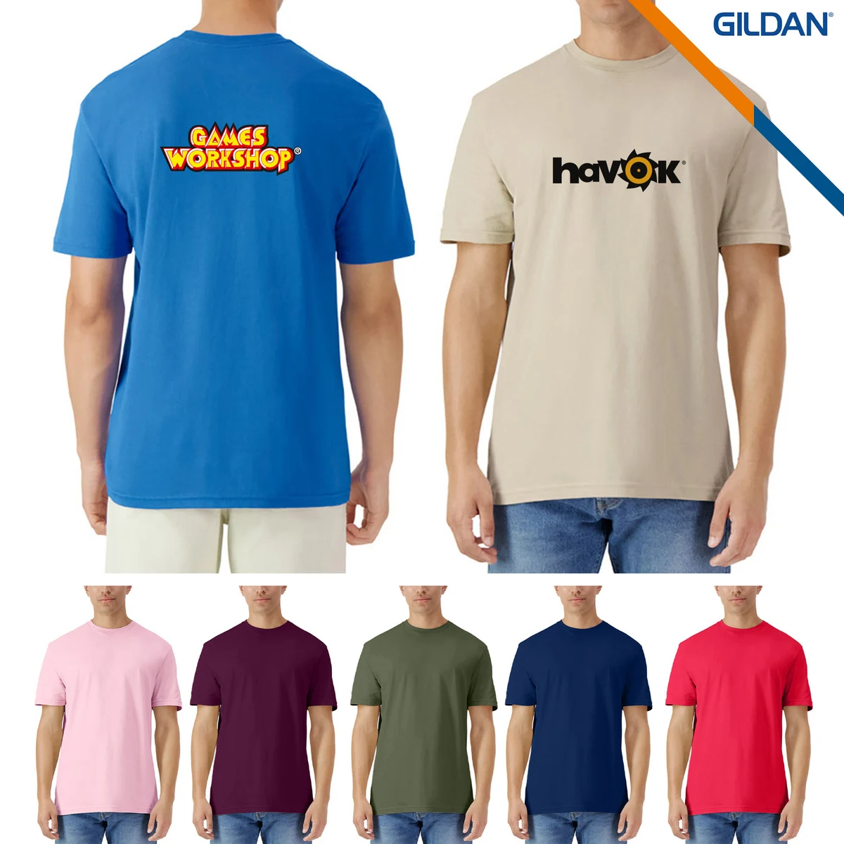 Gildan® 4.45 OZ. Unisex Light Cotton T-Shirt 1