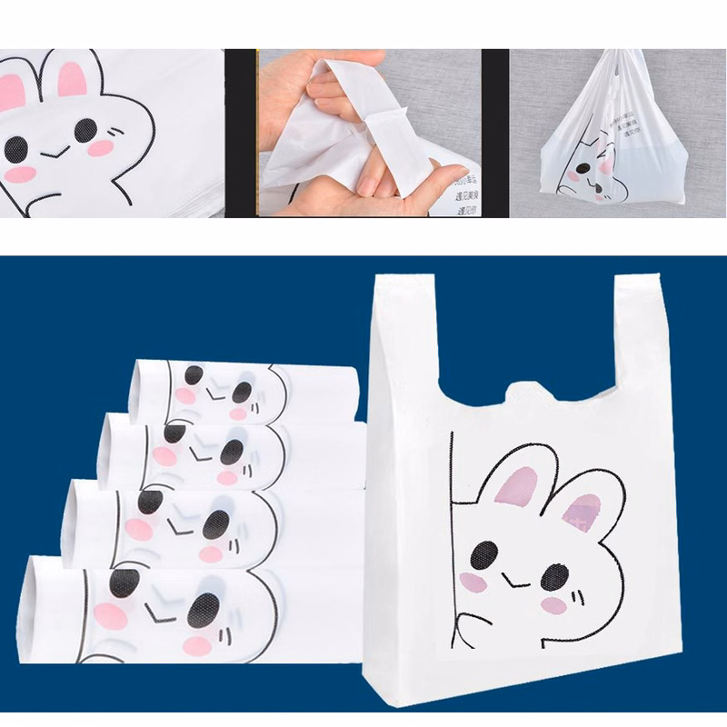 Grocery and Retail T-shirt Shopping Bag