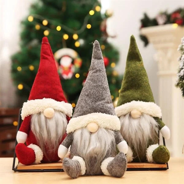 12 Inch Swedish Santa Figurines Nordic Plush Toy 1