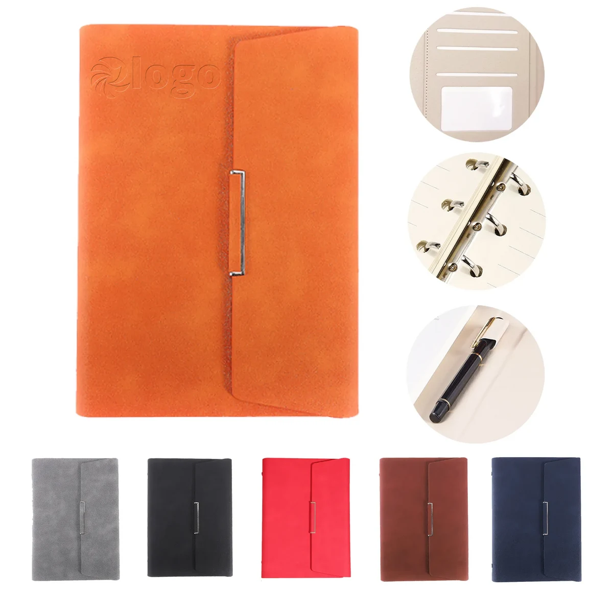 Premium A5 Leather Business Notebook 1