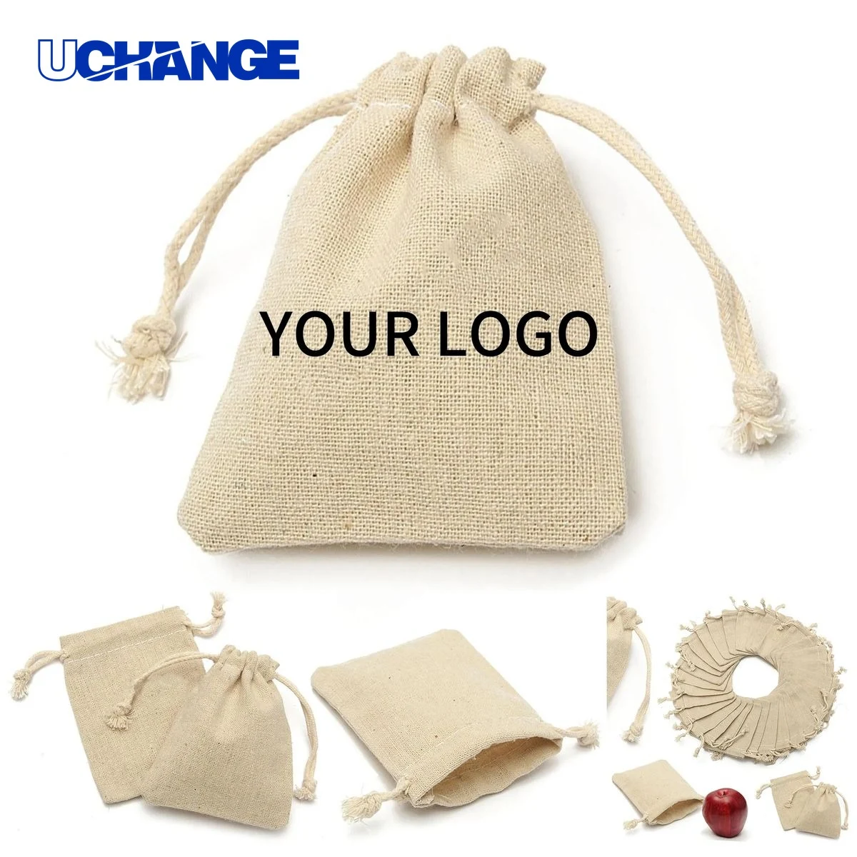 Cotton Gift Pouch Case for Travel 1