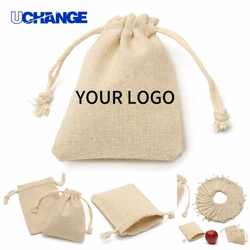 Cotton Gift Pouch Case for Travel