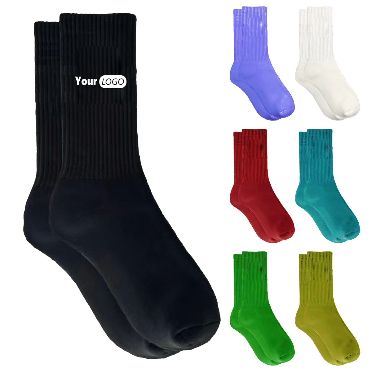 Polyester Durable And Stylish Custom Socks For Every Occasion 1