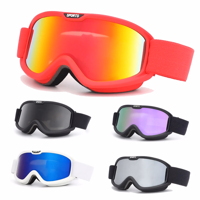 Double-Layer Anti-Fog Ski Glasses