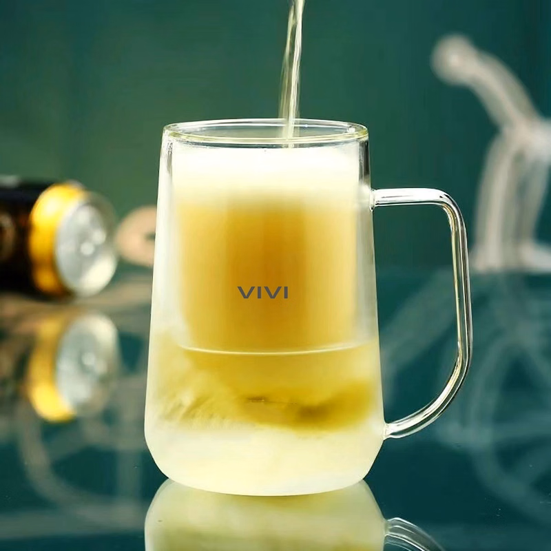16Oz Freezer Beer Mugs Double Wall