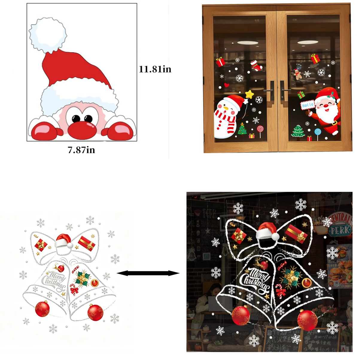 Festival Window Glass Stickers 1