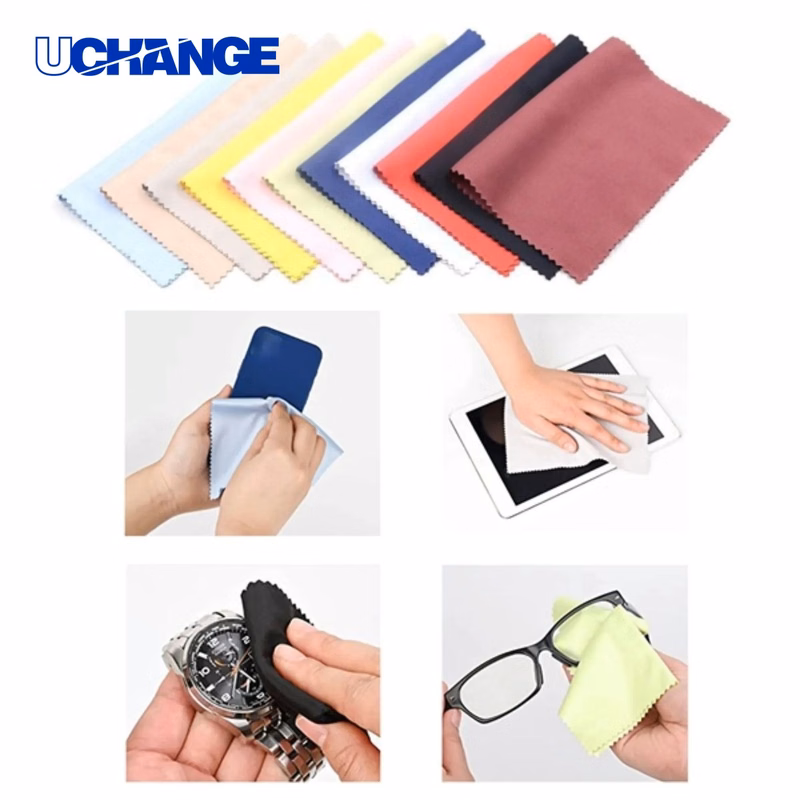 Microfiber Eyeglass Cleaning Cloth Wiper for Optics
