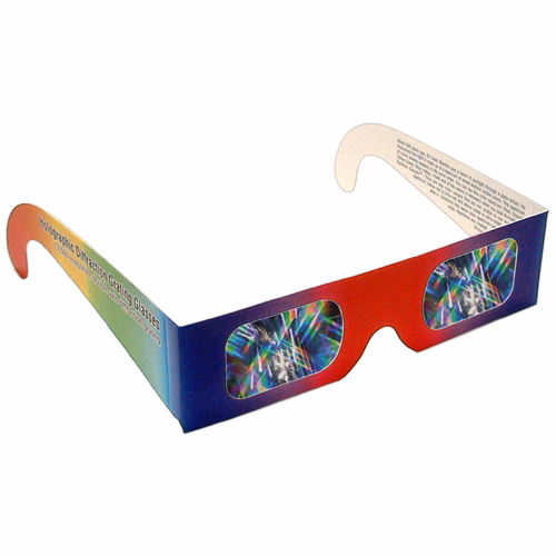 Rainbow Diffraction Glasses - Education - Stock Imprint