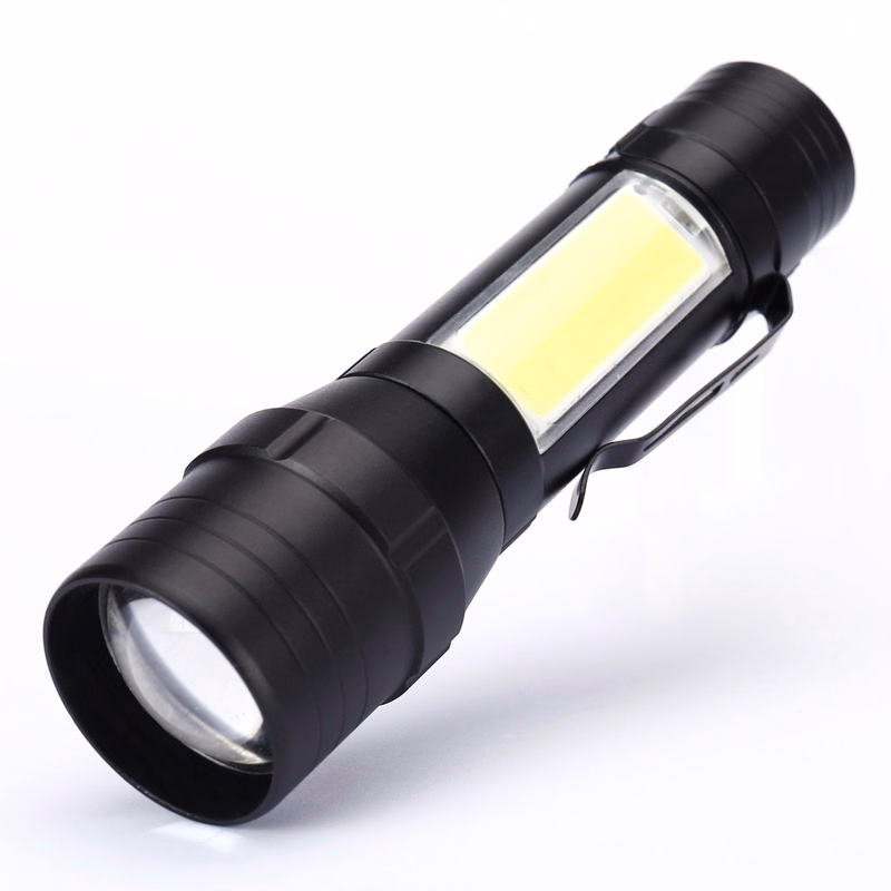 Rechargeable High Brightness Metal Flashlight