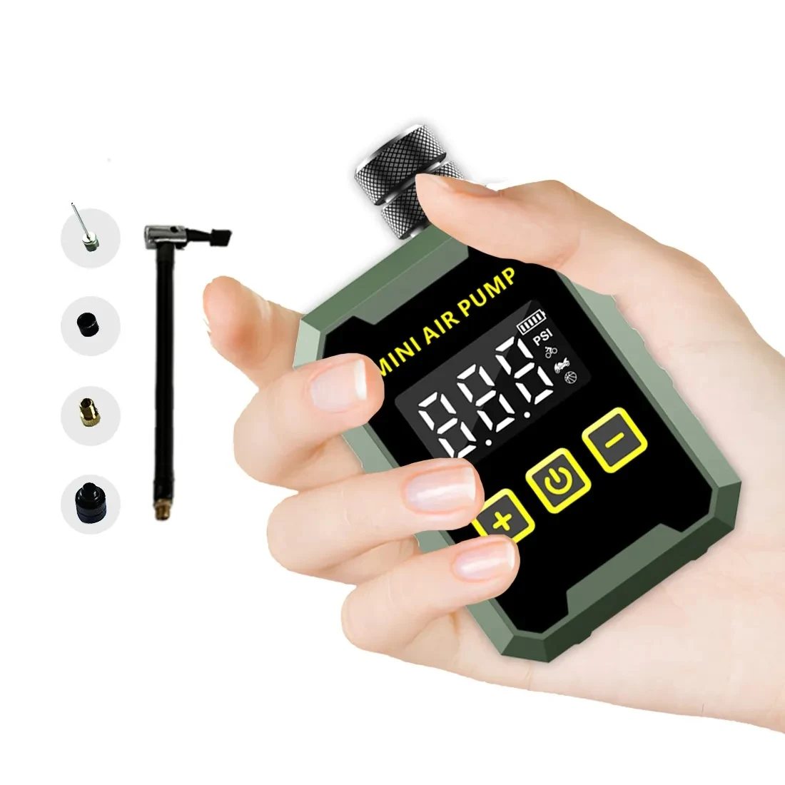 150PSI Mini Electric Bicycle Pump 1