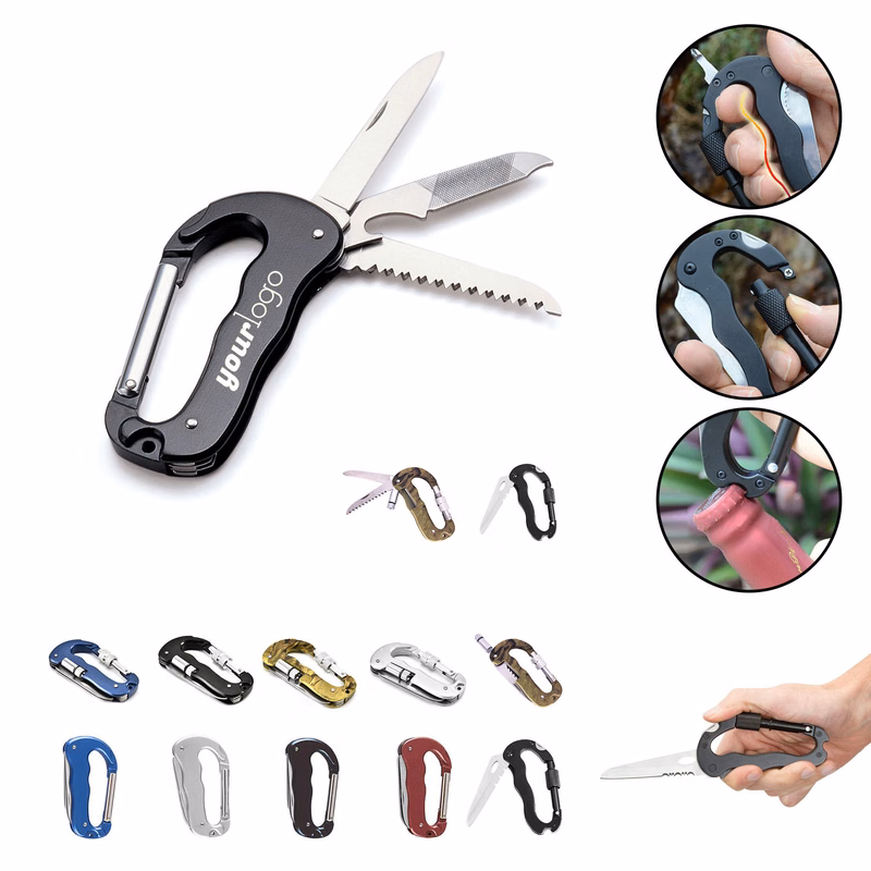 Survival Multitool Carabiner 