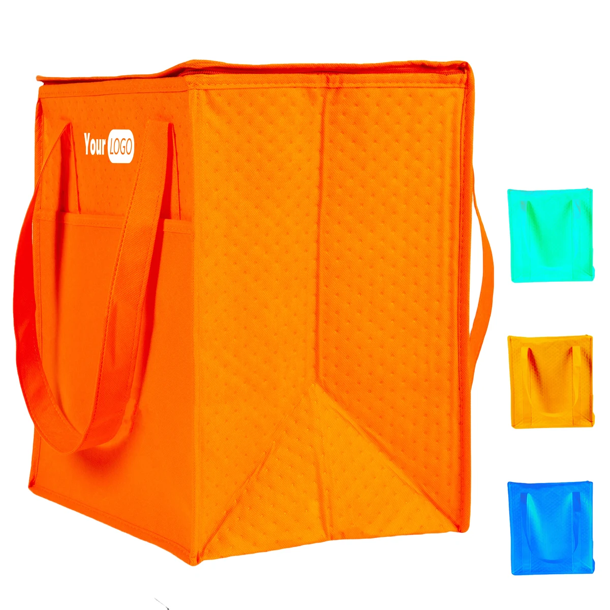 Other Fabric Customized Solid Color Thick Shopping Bag 1
