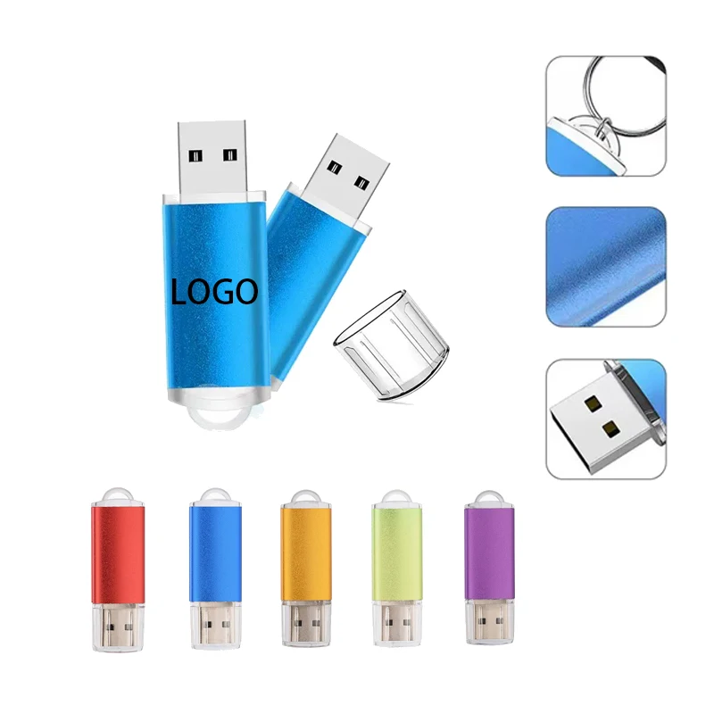 Brilliant Gold Metal USB Drive 1