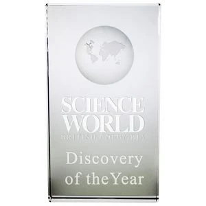 6" OptiMaxx Global Tower with Recessed Globe (No Base) 1